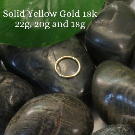 Solid Yellow gold 18k